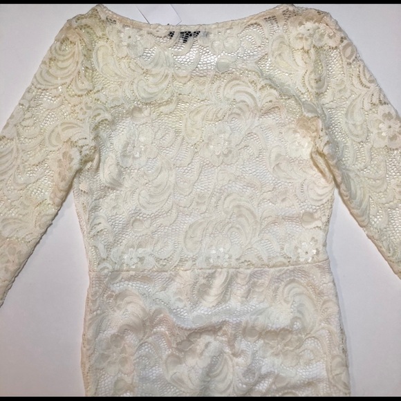 Women’s dress color white bodycon size medium - Picture 4 of 12